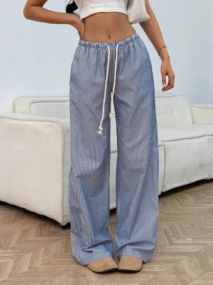 Drawstring Striped Wide Leg Pants Black Trendsi 47ebf6bac7e04a20b83eb67dc181f6cf-Max-Origin