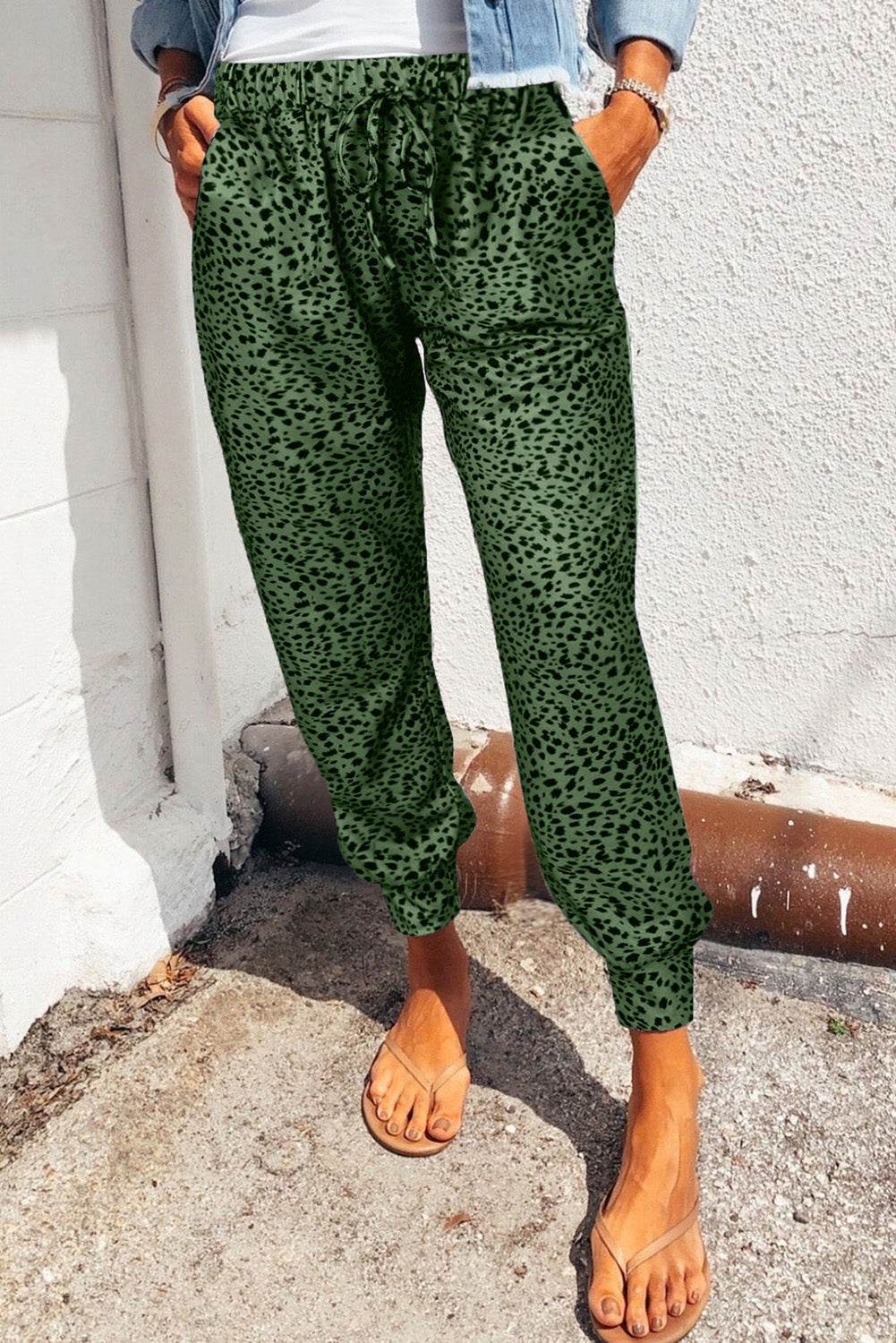 Leopard Print Joggers with Pockets Trendsi 48dde0e0e864488484c91dc79dc45568-Max