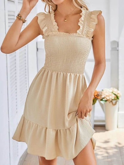 Smocked Square Neck Wide Strap Dress Trendsi 48df7ef7-4db6-4997-9078-512dbb894960-Max-Origin