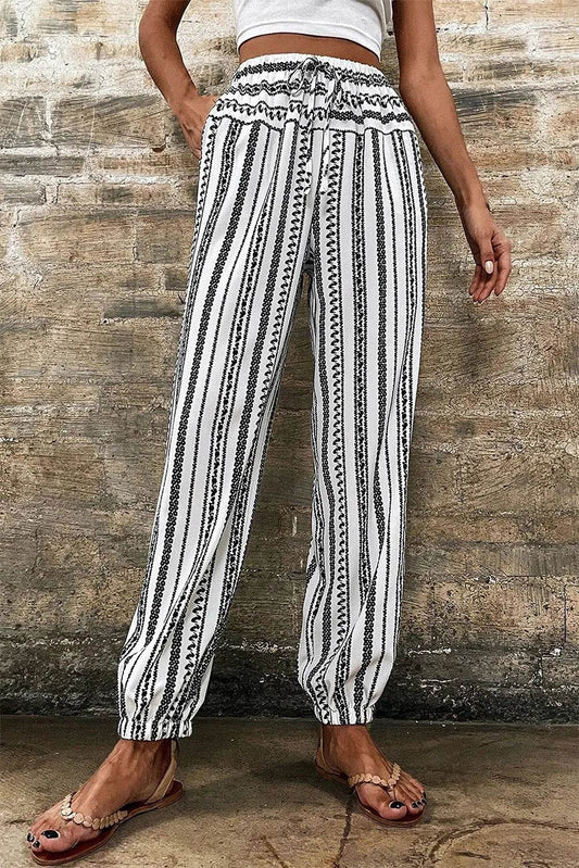 Printed Elastic Waist Pants Stripe Trendsi 48ee3db5-6e98-4d4f-a34e-24c36b718384-Max