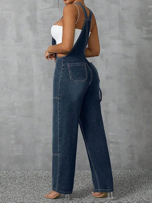 Zip Front Wide Strap Denim Overalls Trendsi 49318856-4c29-4706-a1e5-296883499a7b-Max-Origin