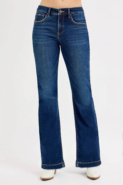 RISEN Full SIze Tummy Control Mid Rise Flare Jeans Plus SIze Trendsi 49ead851577c437c911fb1ecffdf2d59-Max-Origin
