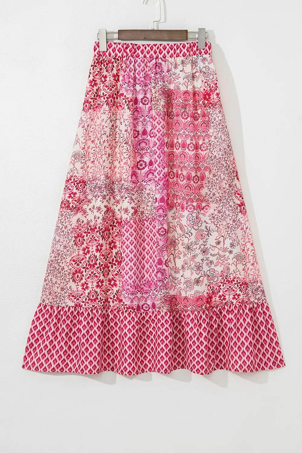 Printed Tassel Drawstring High Waist Maxi Skirt Trendsi 4aa0d023-d5cf-416c-984b-572834f13278-Max