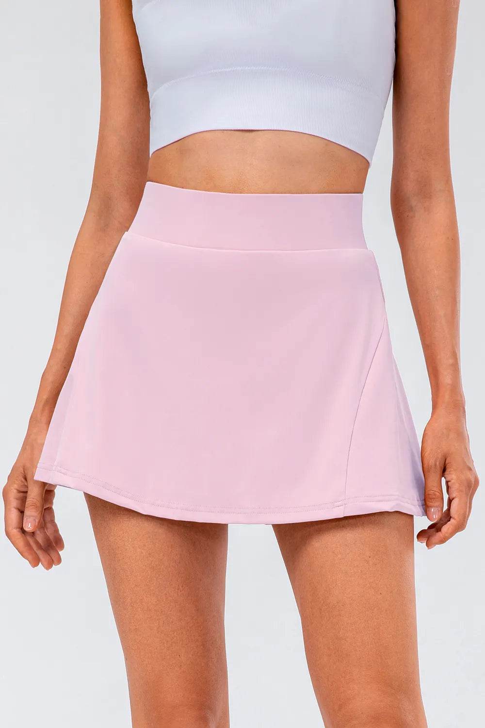 High Waist Pleated Active Skirt Trendsi 4ad18f19-84aa-4b4f-94cb-8dafb5aaa52e-Max