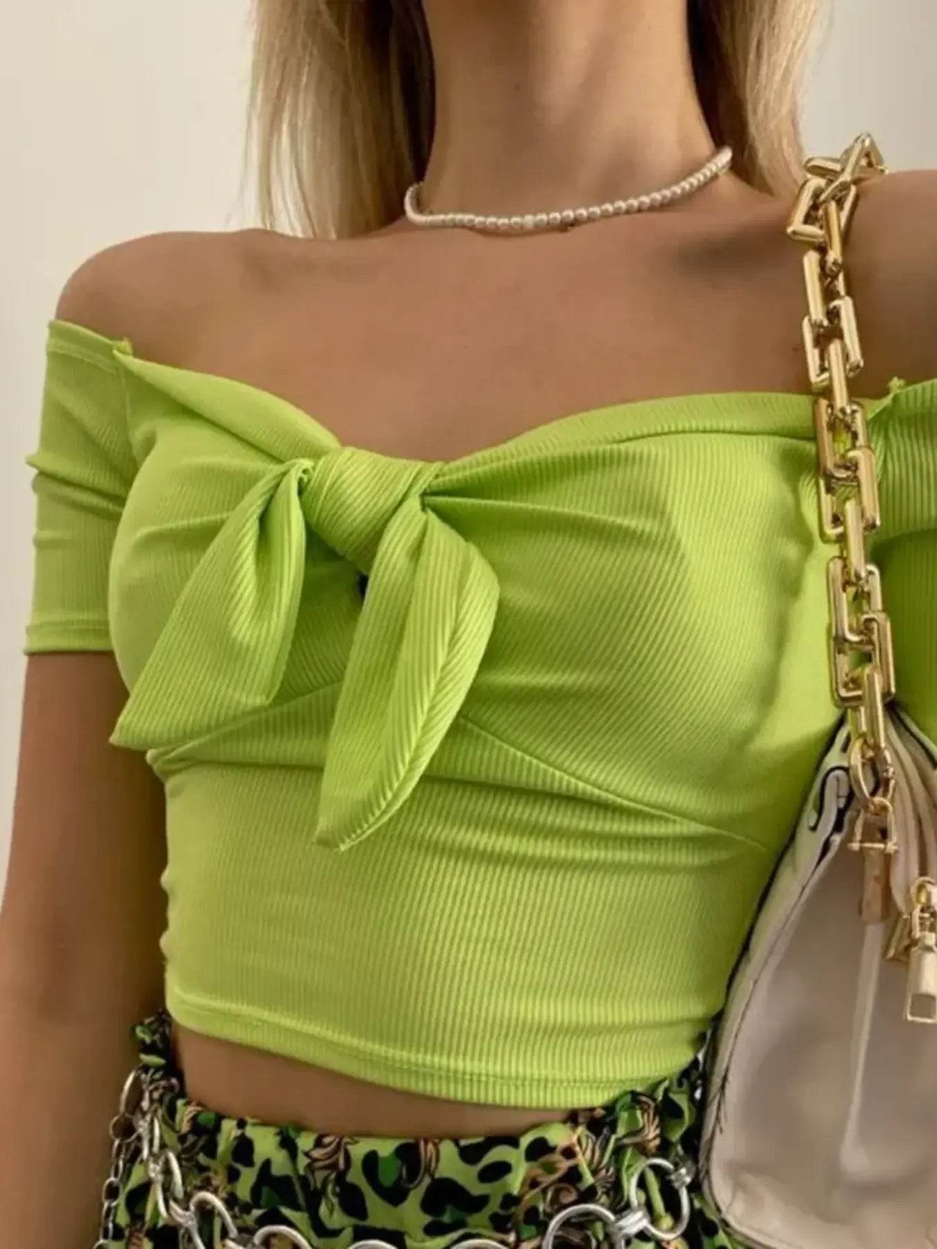 Off-Shoulder Bow-Tie Crop Top Trendsi 4af8e965ab1d47858fa6f189bb3d5f84-Max-Origin