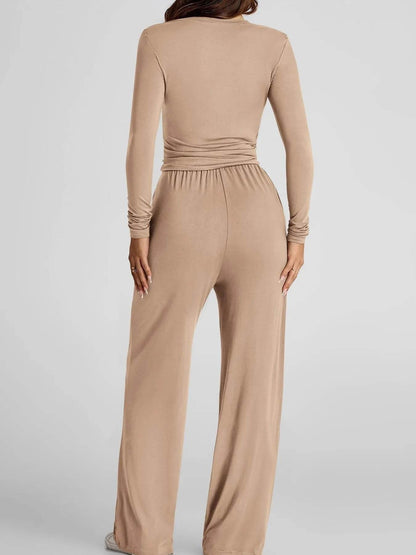 Round Neck Long Sleeve Top and Pants Set Trendsi 4b1f1086a051421887bade5c3cbb1e33-Max-Origin