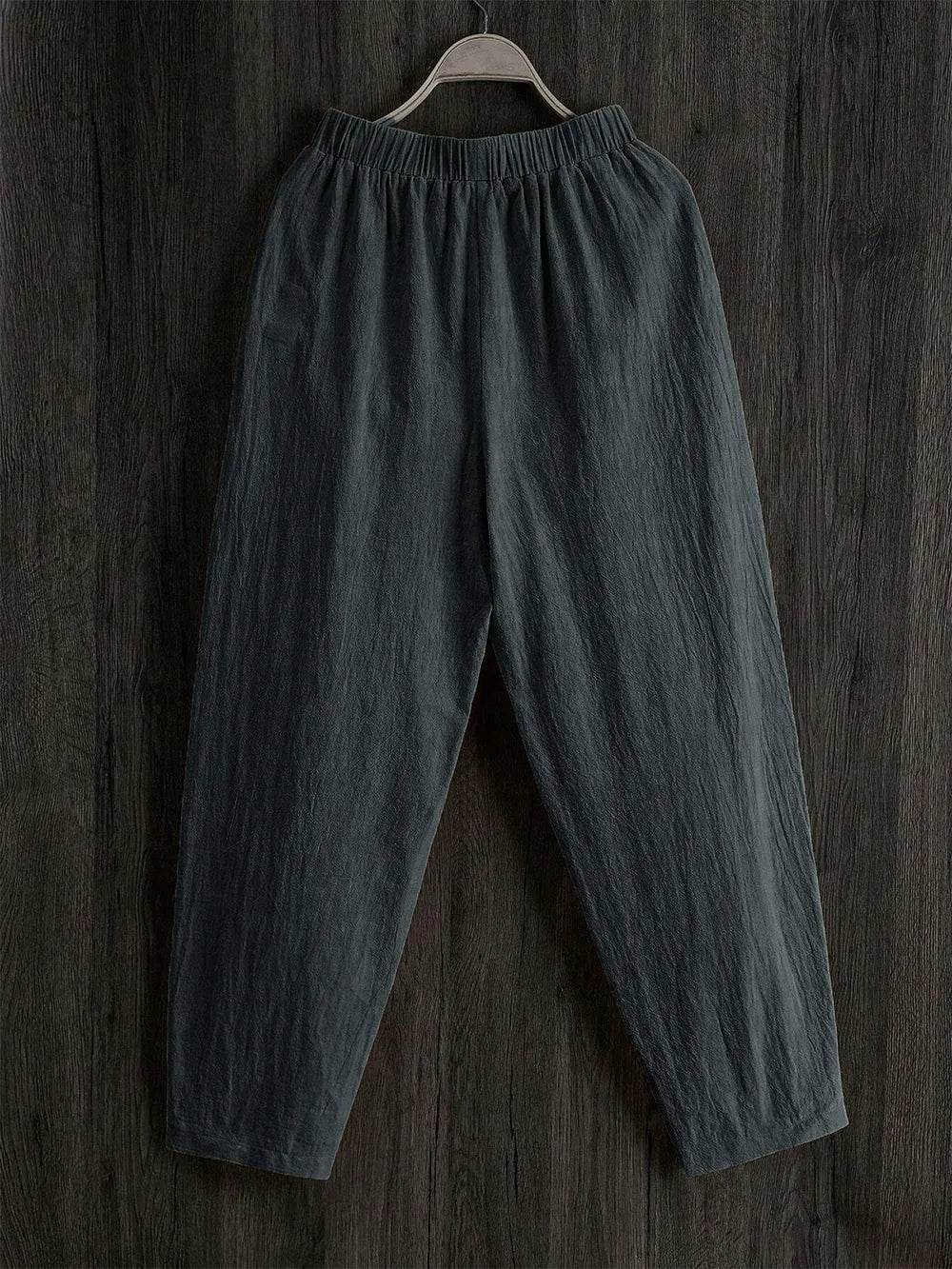 Elastic Waist Pants with Pockets Trendsi 4b4a4cd5-a67b-42ad-8755-fa91bcc41f83-Max