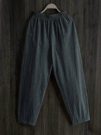 Elastic Waist Pants with Pockets Trendsi 4b4a4cd5-a67b-42ad-8755-fa91bcc41f83-Max