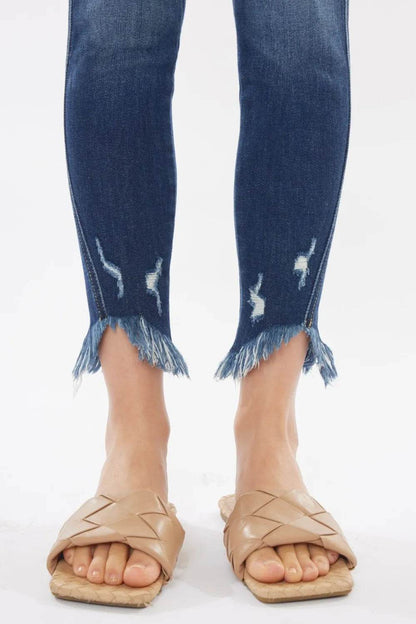 Kancan Raw Hem High Waist Cropped Jeans Trendsi 4badcf62-e974-4440-8926-471ad73dd9b5-Max