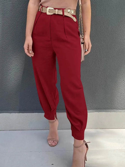 High Waist Cropped Pants Trendsi 4c98d335-3e61-40c3-af92-b9bdef761c11-Max