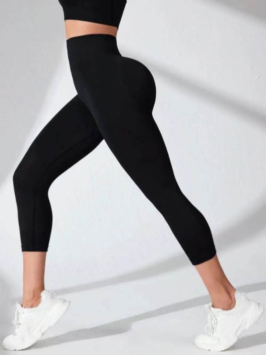High Waist Cropped Active Leggings Trendsi 4c9c3e6b-a818-422b-9f07-c211be7169c5-Max