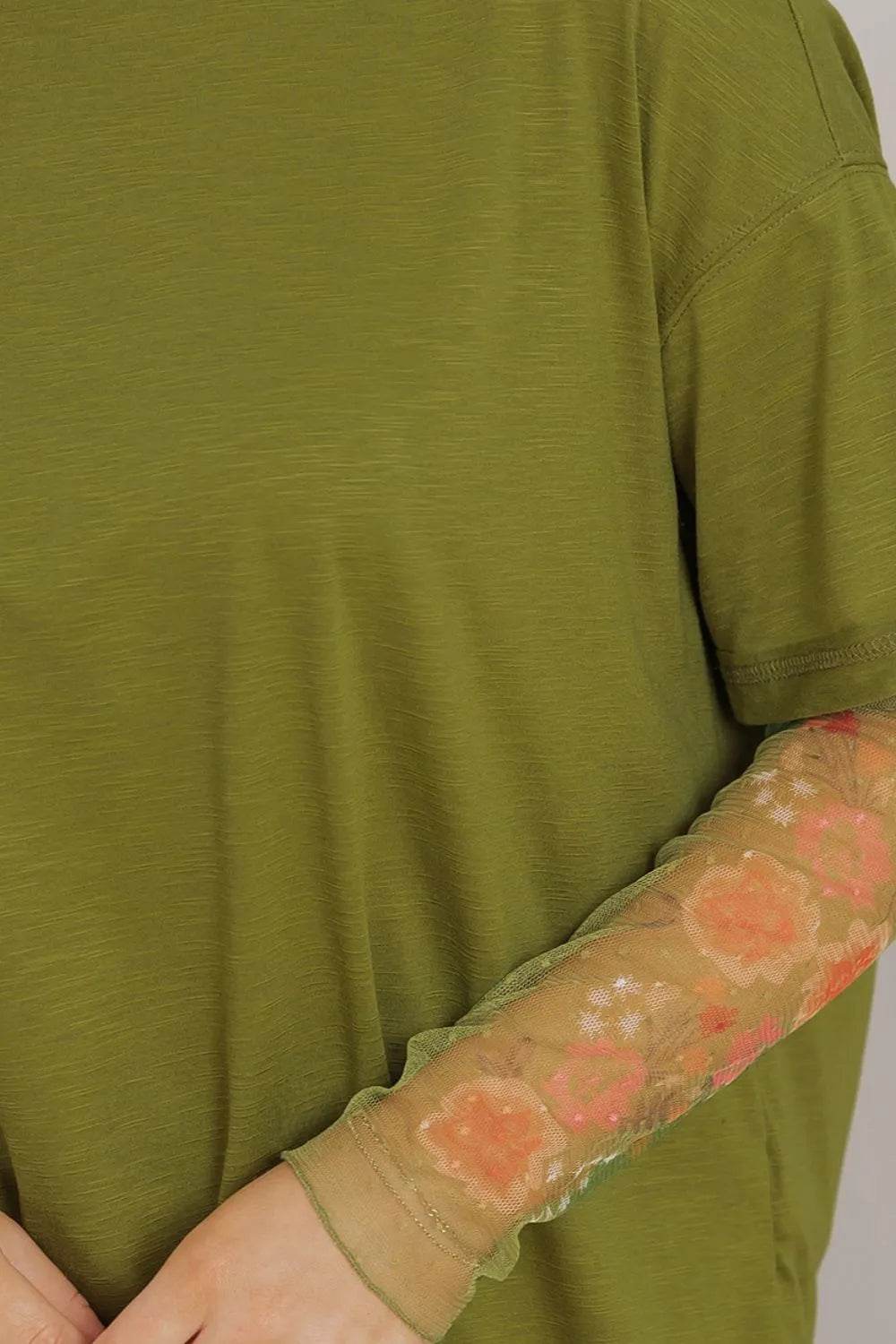 Round Neck Mesh Long Sleeve T-Shirt Trendsi 4cd4bcbc-7878-436c-8232-d0208ee81d6d-Max-Origin