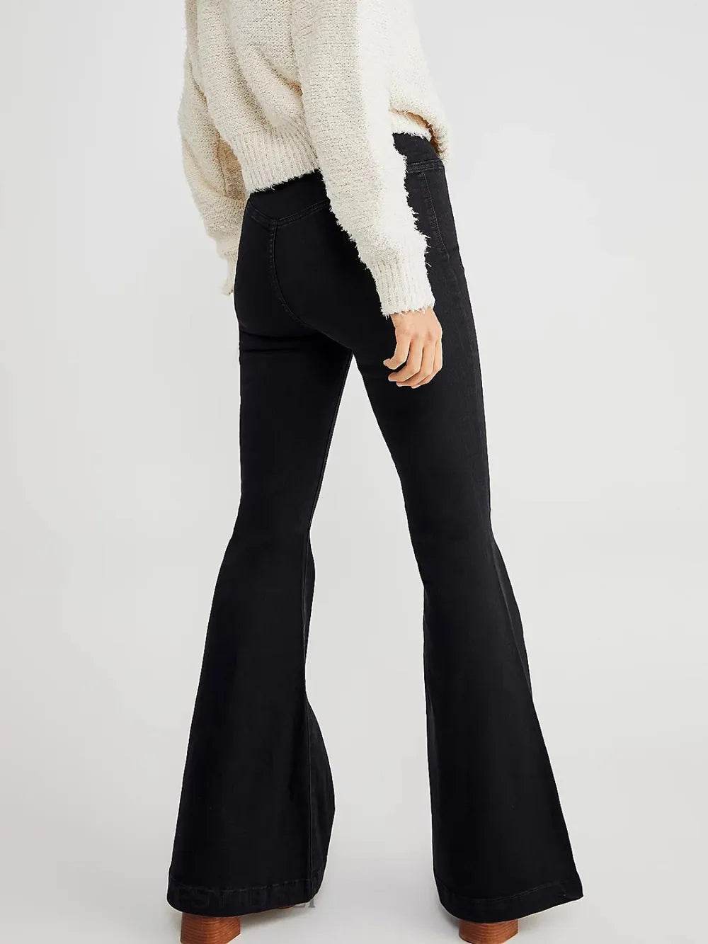 Asymmetric Waist Flare Jeans Trendsi 4d1d6b0e-3102-4541-9b66-9a3ec8e0b9c2-Max