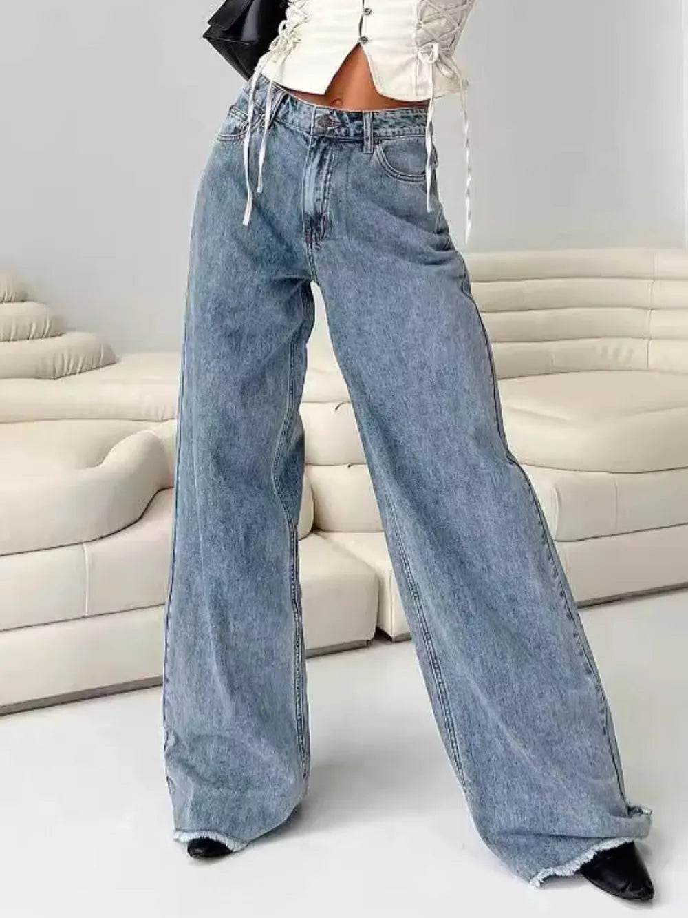 Wide Leg Jeans with Pockets Dusty Blue Trendsi 4d77ff8e-19b4-4627-9225-b2e8d57af2e5-Max