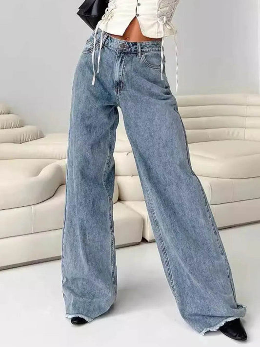 Wide Leg Jeans with Pockets Dusty Blue Trendsi 4d77ff8e-19b4-4627-9225-b2e8d57af2e5-Max