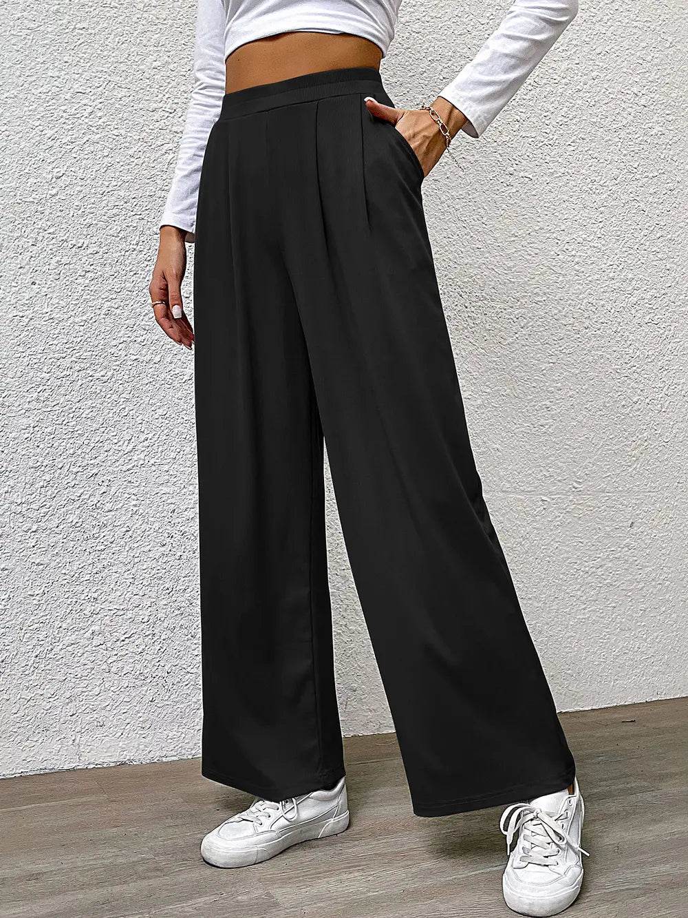 Perfee High Waist Straight Pants Trendsi 4d7a22472a774a9e9f92a9120ed8c4b2-Max