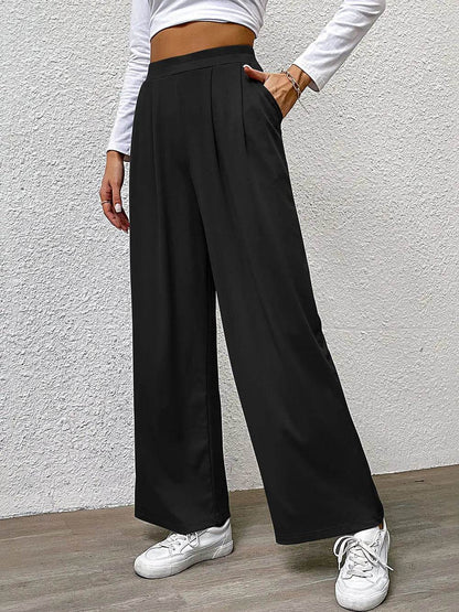 Perfee High Waist Straight Pants Trendsi 4d7a22472a774a9e9f92a9120ed8c4b2-Max