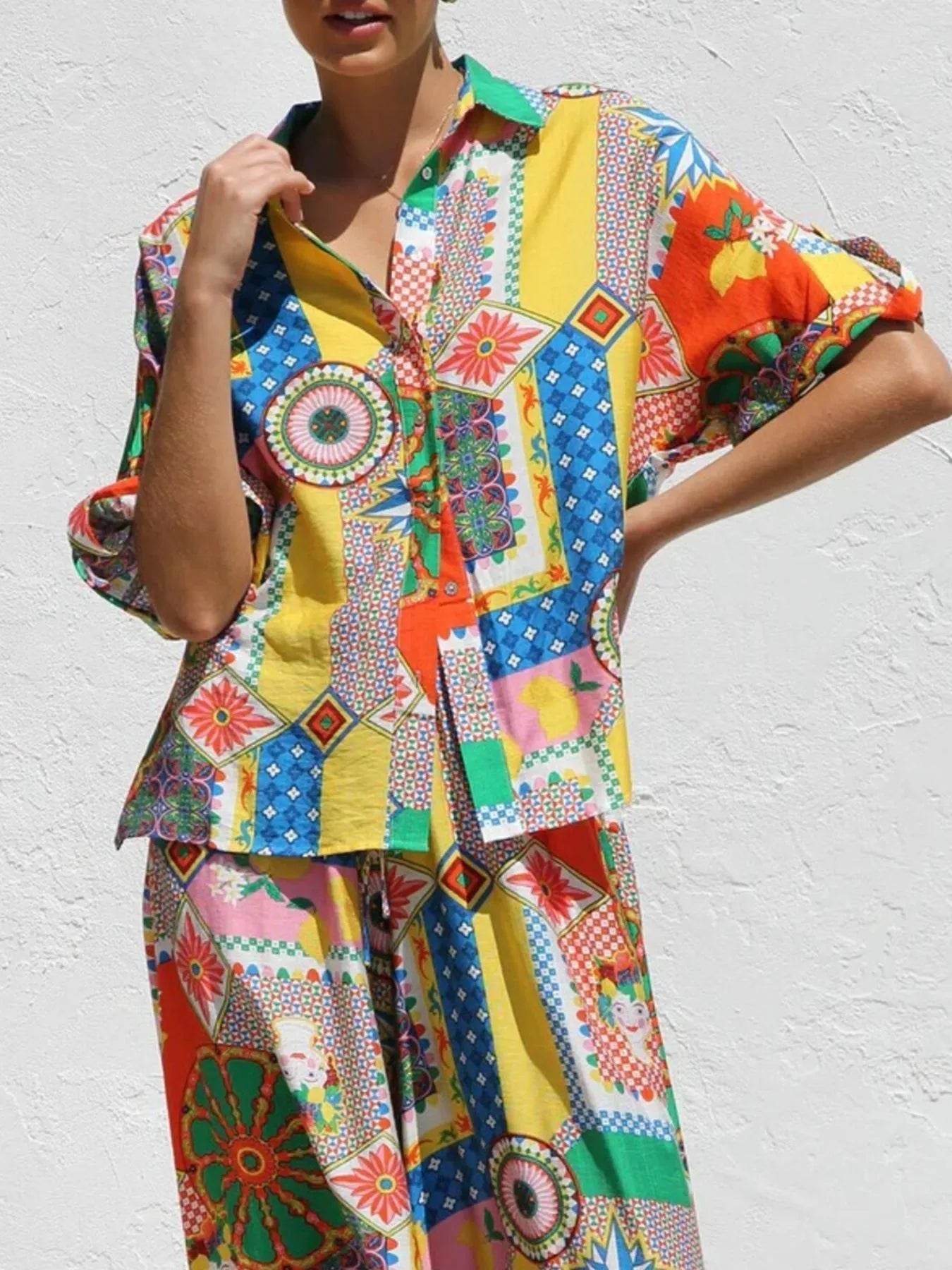 Printed Button Up Shirt and Pants Set Trendsi 4def5407-5648-4985-8969-d06e256437f0-Max-Origin