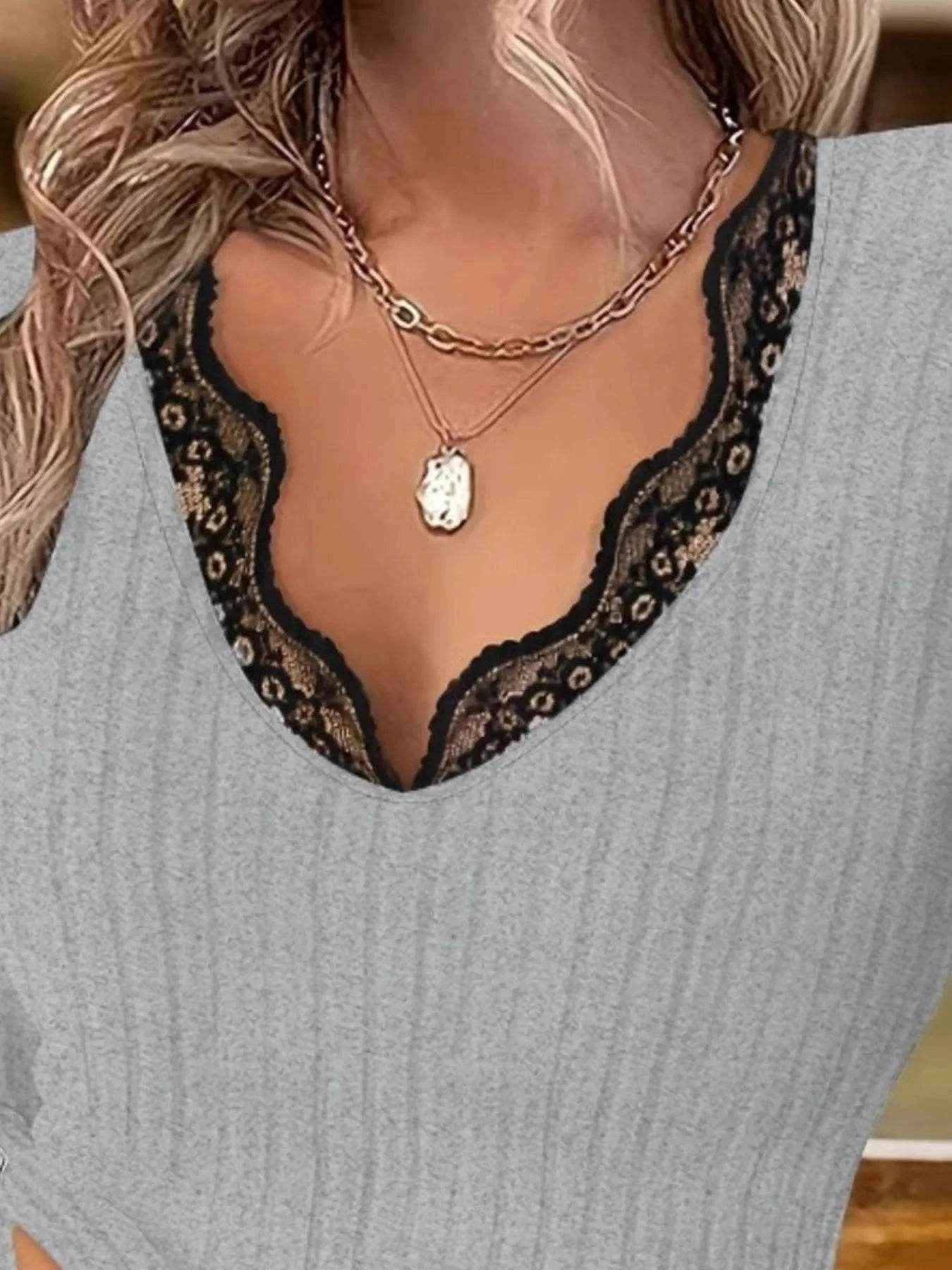 Full Size Ribbed V-Neck Lace Trim Long Sleeve T-Shirt Plus Size Trendsi 4e823d21-3809-4a68-b9b2-2c1b6eeb5bd4-Max-Origin
