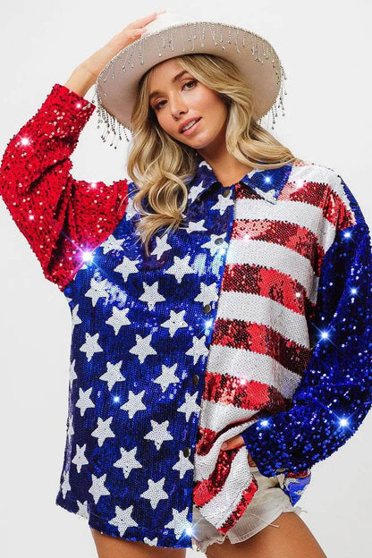 BiBi Velvet Sequin American Flag Shirt Trendsi 4ec3ff3e81234824a227247feca947fd-Max-Origin