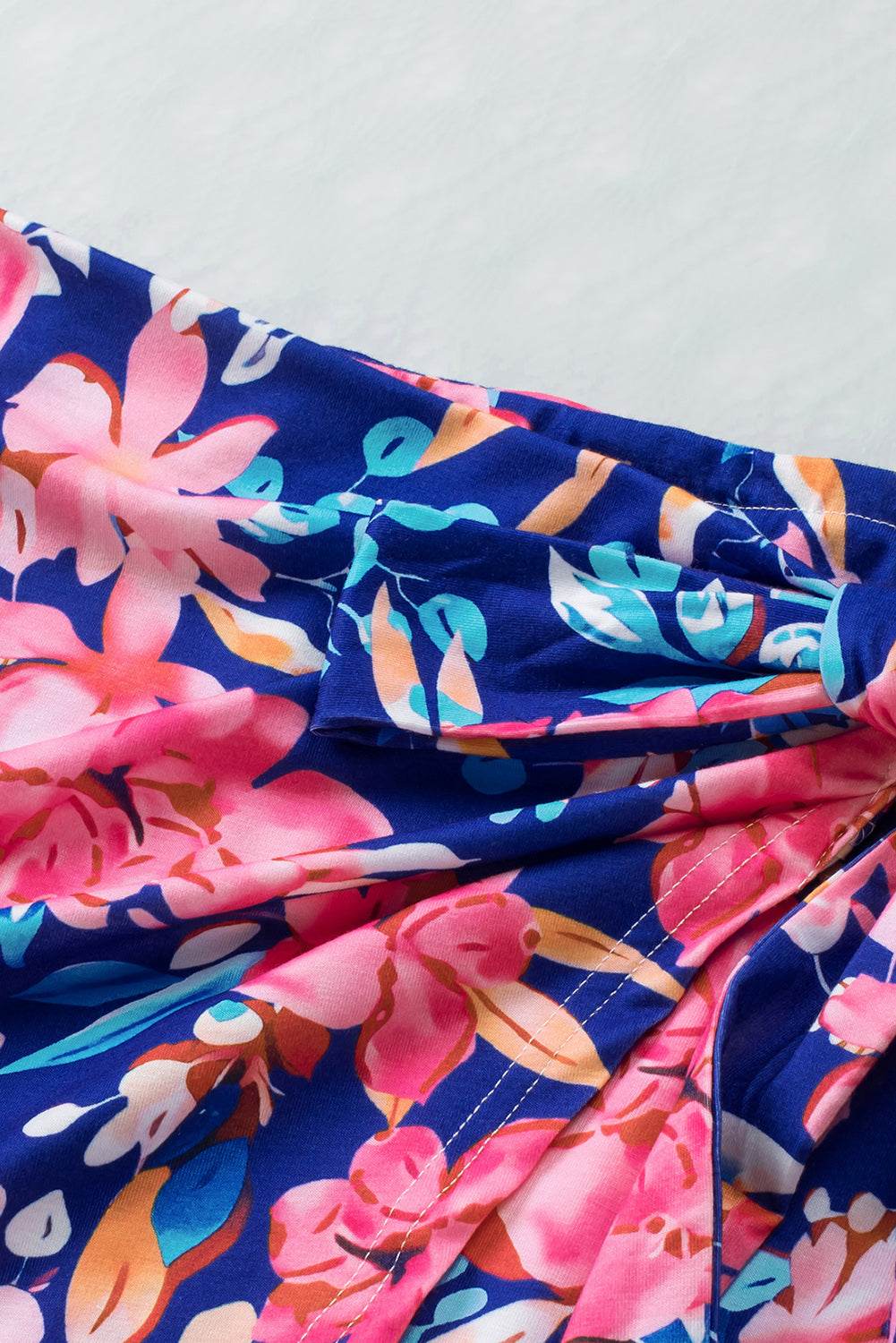 Floral Tied Mini Skirt Trendsi 4eeac0da3afc4120a9ab3dd6cd3271b6-Max