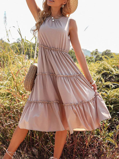 Frill Tiered Midi Dress Trendsi 4f51c903-91a7-49b9-aff2-b0b9beb2d3eb-Max-Origin