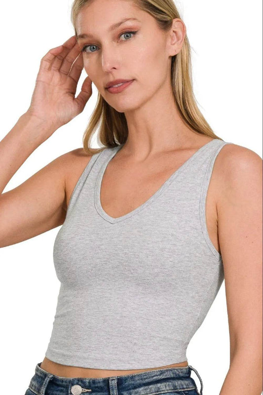 Zenana Cotton V-neck Cropped Cami Top Trendsi 4f74dc18-1267-44f8-bedb-cd2655ecc868-Max-Origin