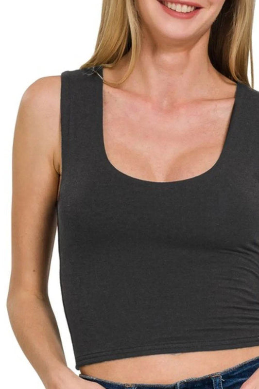 Zenana Double Layered Cropped Tank Top Trendsi 4fcab63a-f20d-45e5-b8f5-3ba23da5844b-Max-Origin