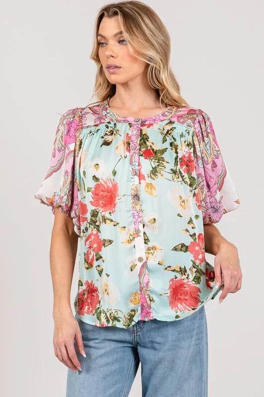 SAGE+FIG Plus Size Floral Mineral Wash French Terry Button Up Shirt Trendsi 4ff473ca628f419eb20d77a98a0c93c9-Max-Origin