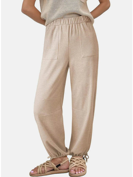 Drawstring Elastic Waist Joggers Dust Storm Trendsi 4ff5662d-3f74-4ba6-b9a6-15b48b1de40b-Max