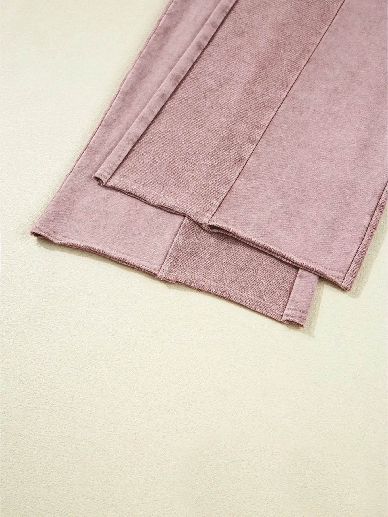 Mineral Wash Tiered Wide Leg Patchwork Drawstring Pants Trendsi 5014e6bd009349faa8ea60fab9aab227-Max-Origin