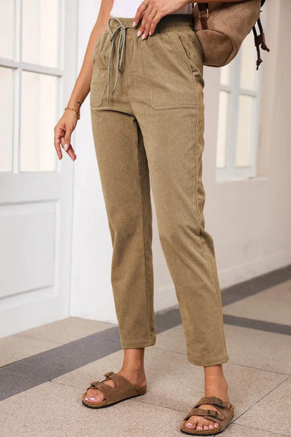 Drawstring Straight Pants with Pockets Trendsi 50174705-aad2-41a4-a6b0-9cab83451ae3-Max