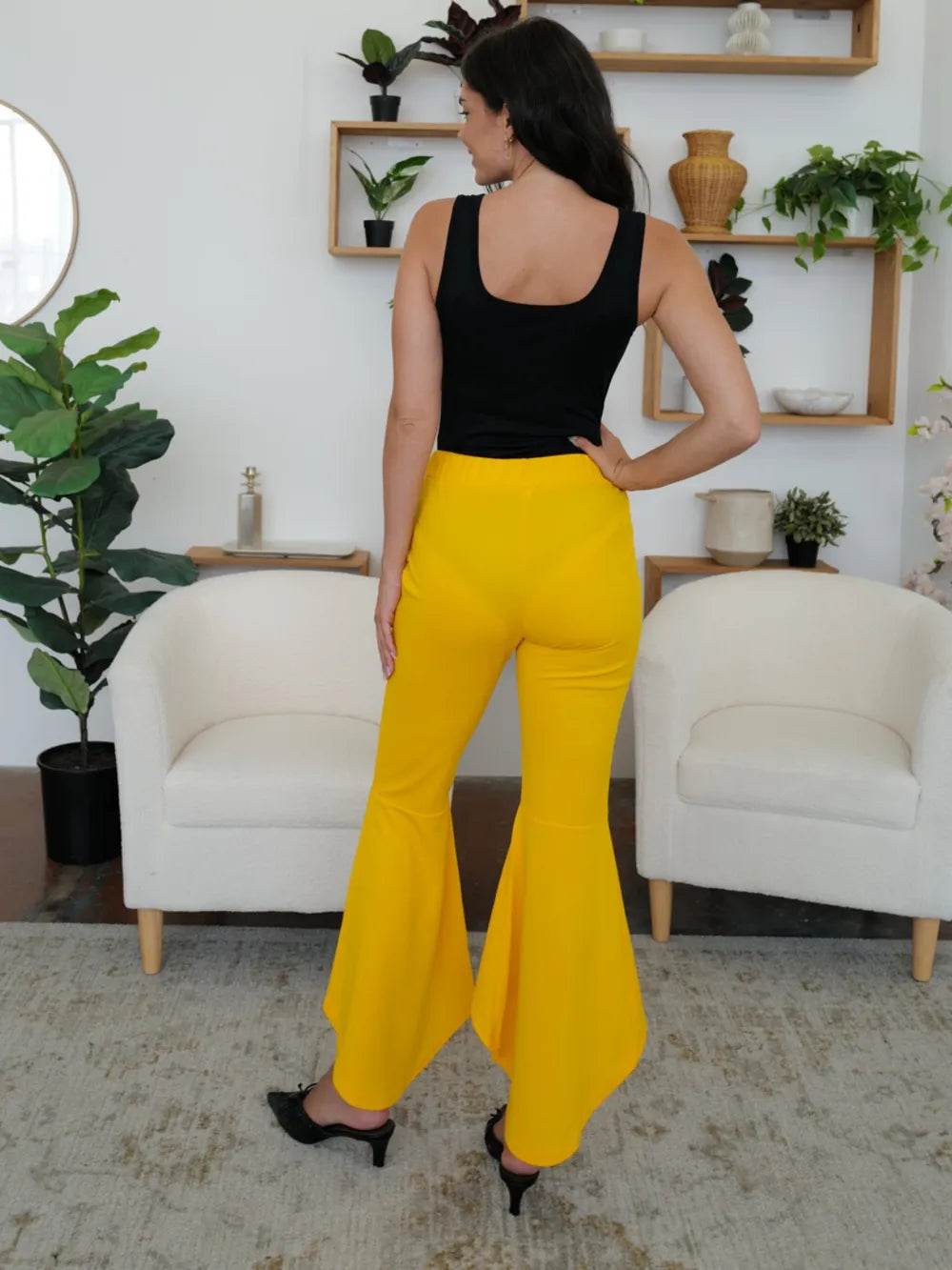 FAM-FAM High-Low Bootcut Pants Trendsi 5074bcfe-bb03-45c0-97de-cc6e8d003254-Max