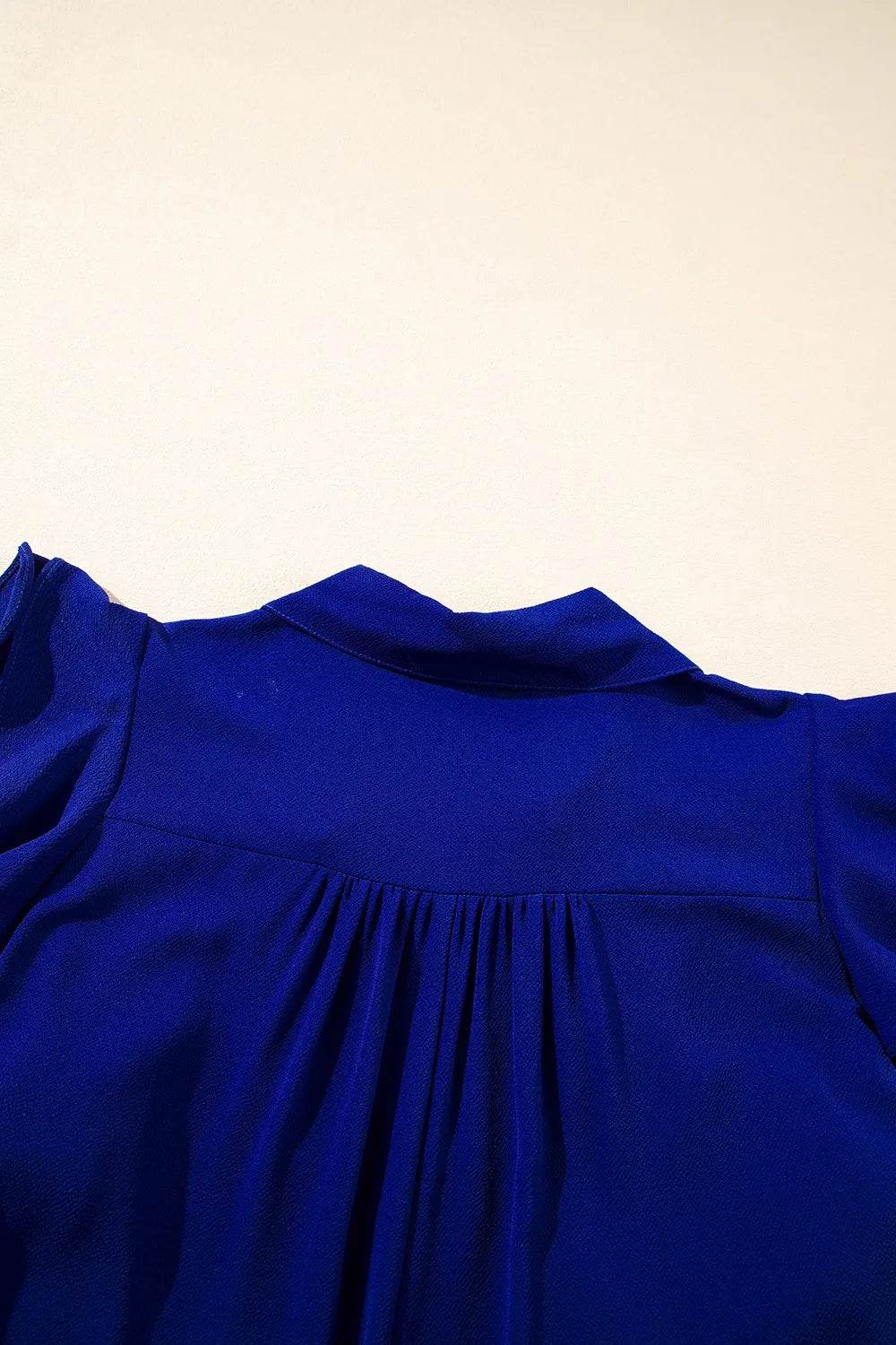 Ruffled Short Sleeve Collared V Neck Tiered Midi Dress Trendsi 50fcabbe-1e7e-43a5-a9de-75a7a7b3b463-Max