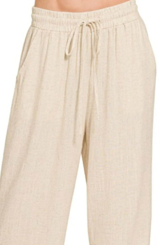 Zenana Linen Drawstring Pants Trendsi 51412917-6356-4187-9e7e-9eb8314a74e9-Max-Origin