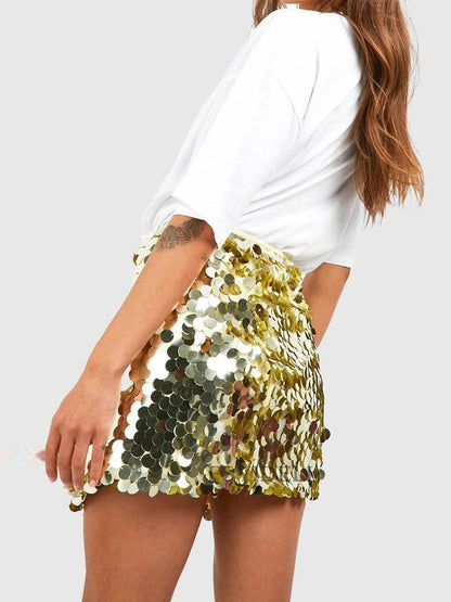 Sequin Mini Skirt Trendsi 51697d7b1aad40af9afab42502f128aa-Max-Origin