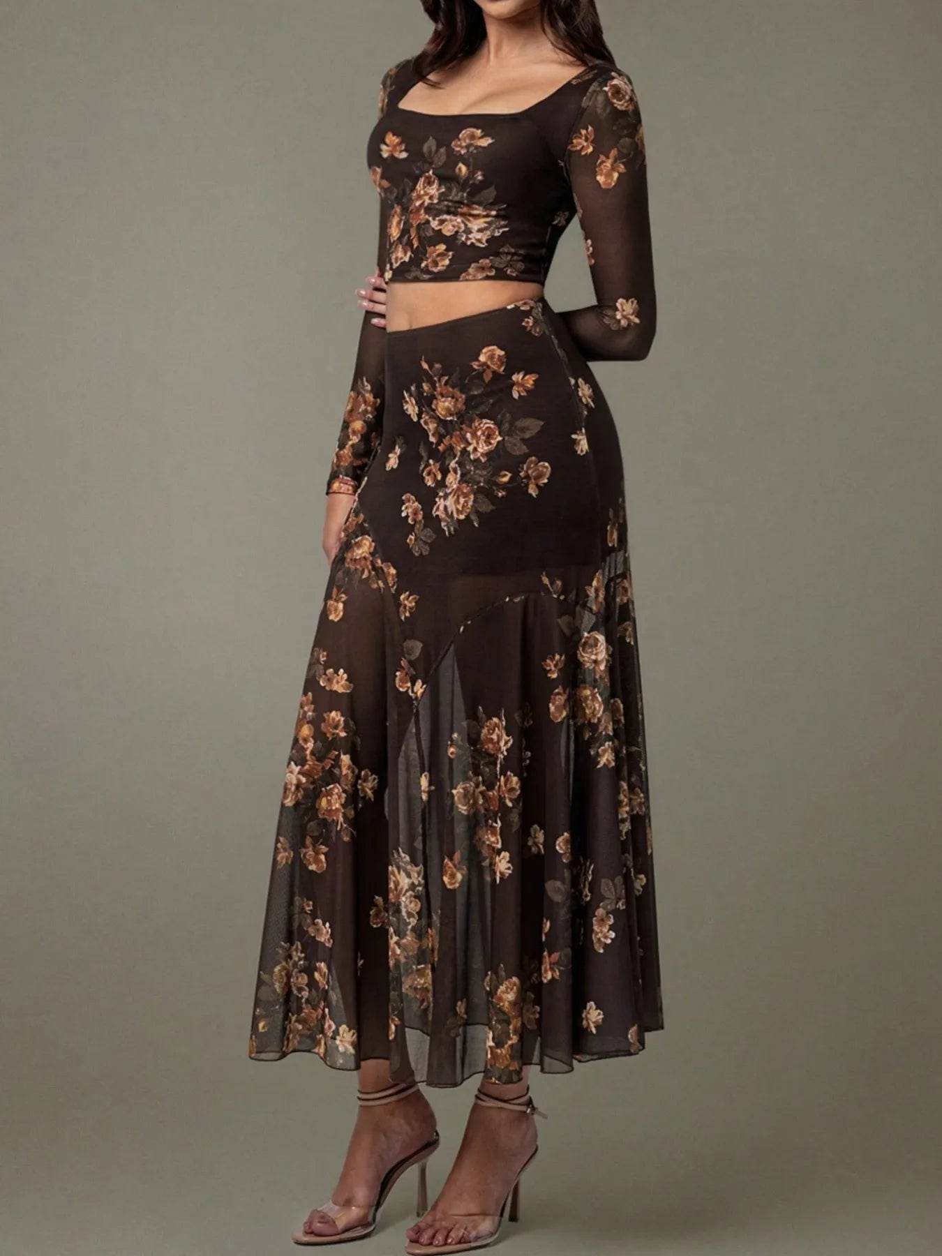 Floral Square Neck Top and Skirt Set Trendsi 518ff665-d4bf-486f-b1b1-3c7ede24c1fe-Max-Origin