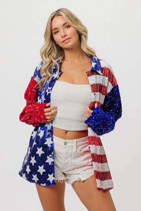 BiBi Velvet Sequin American Flag Shirt Trendsi 51c8de7d1f554af1afaa01b7b3a87d84-Max-Origin
