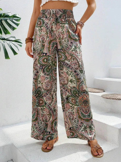 Printed Wide Leg Pants Multicolor Trendsi 51d53568-6211-4273-9cfb-938ce0d10b62-Max