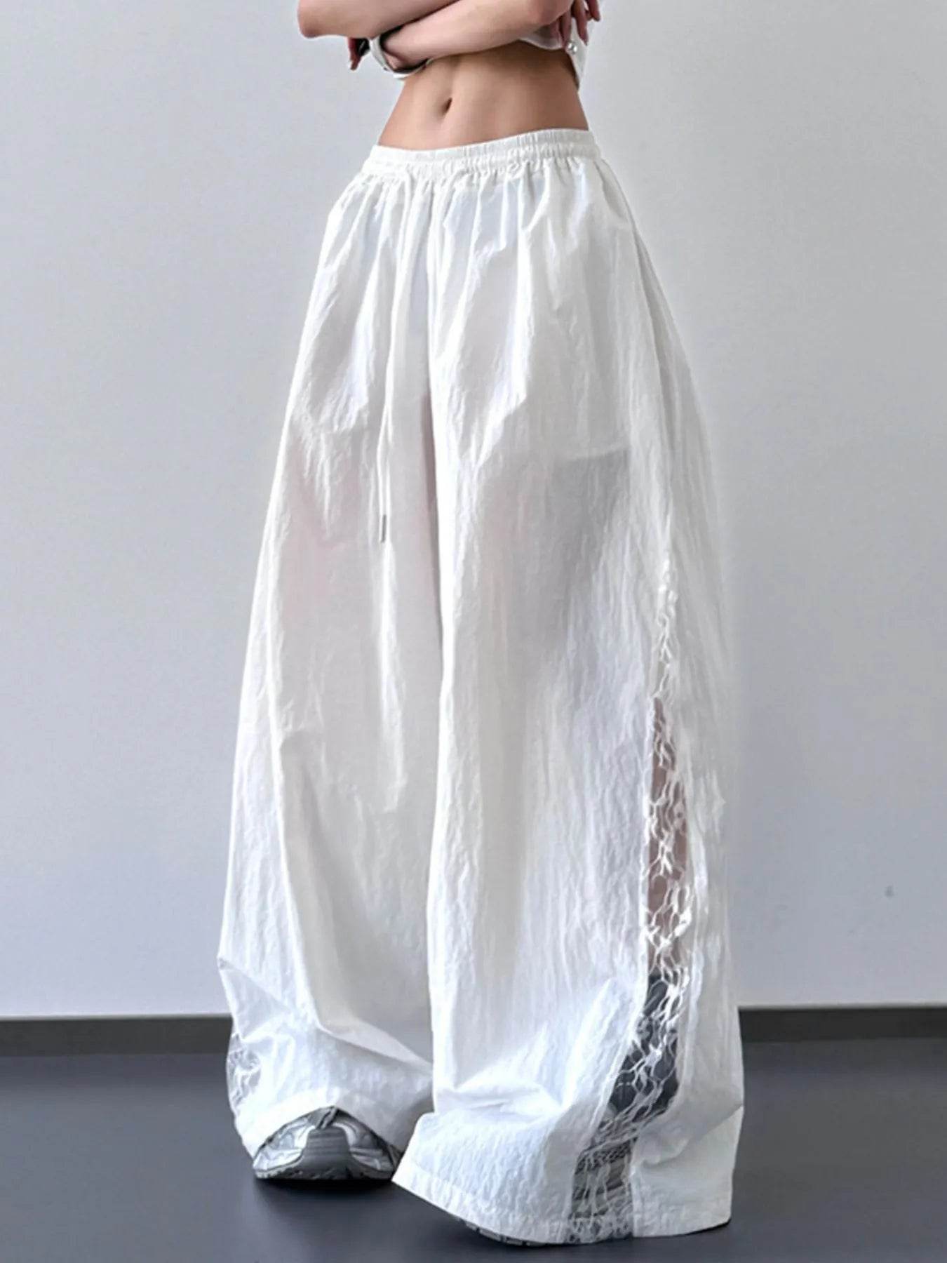 Elastic Waist Wide-Leg Pants White Trendsi 5214af10-7f79-43a0-b85c-eb32597c8850-Max-Origin