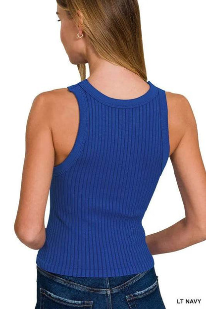 Zenana Seamless Ribbed Crop Tank Trendsi 52514aeafceb454bb89d518dd90e9f37-Max-Origin