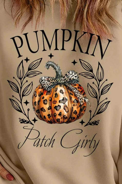 Plus Size Pumpkin Graphic Long Sleeve Sweatshirt Trendsi 526d1527-c553-46bf-a026-353412460402-Max