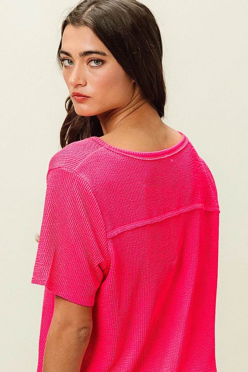 BiBi Waved Rib U Neck Top With Front Pocket Trendsi 527a7d521a244a52bfab90fe893453a0-Max-Origin