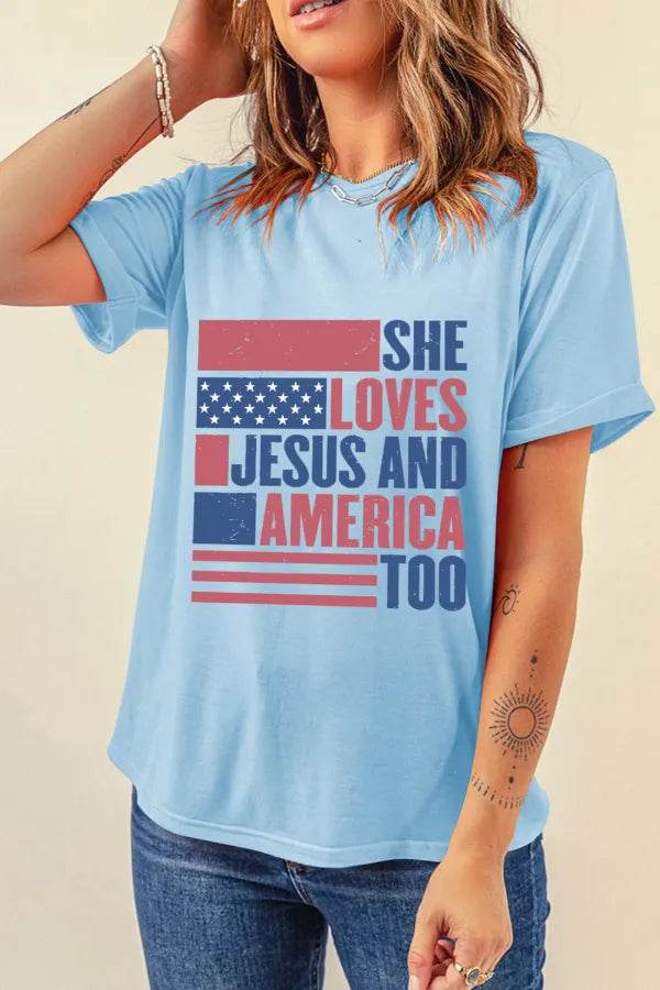 Patriotic US Flag Round Neck Short Sleeve T-Shirt Trendsi 52c0afc4-c7fd-4143-a69b-2fb1309bd32f-Max-Origin