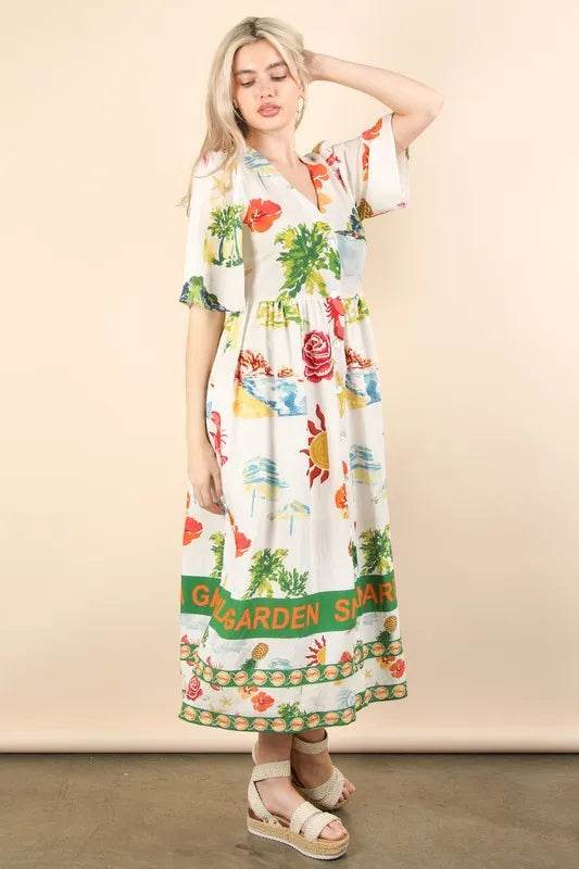 VERY J Button Down Printed Midi Dress Trendsi 52f20b4bdfc44ca5881d4abf882891ad-Max-Origin