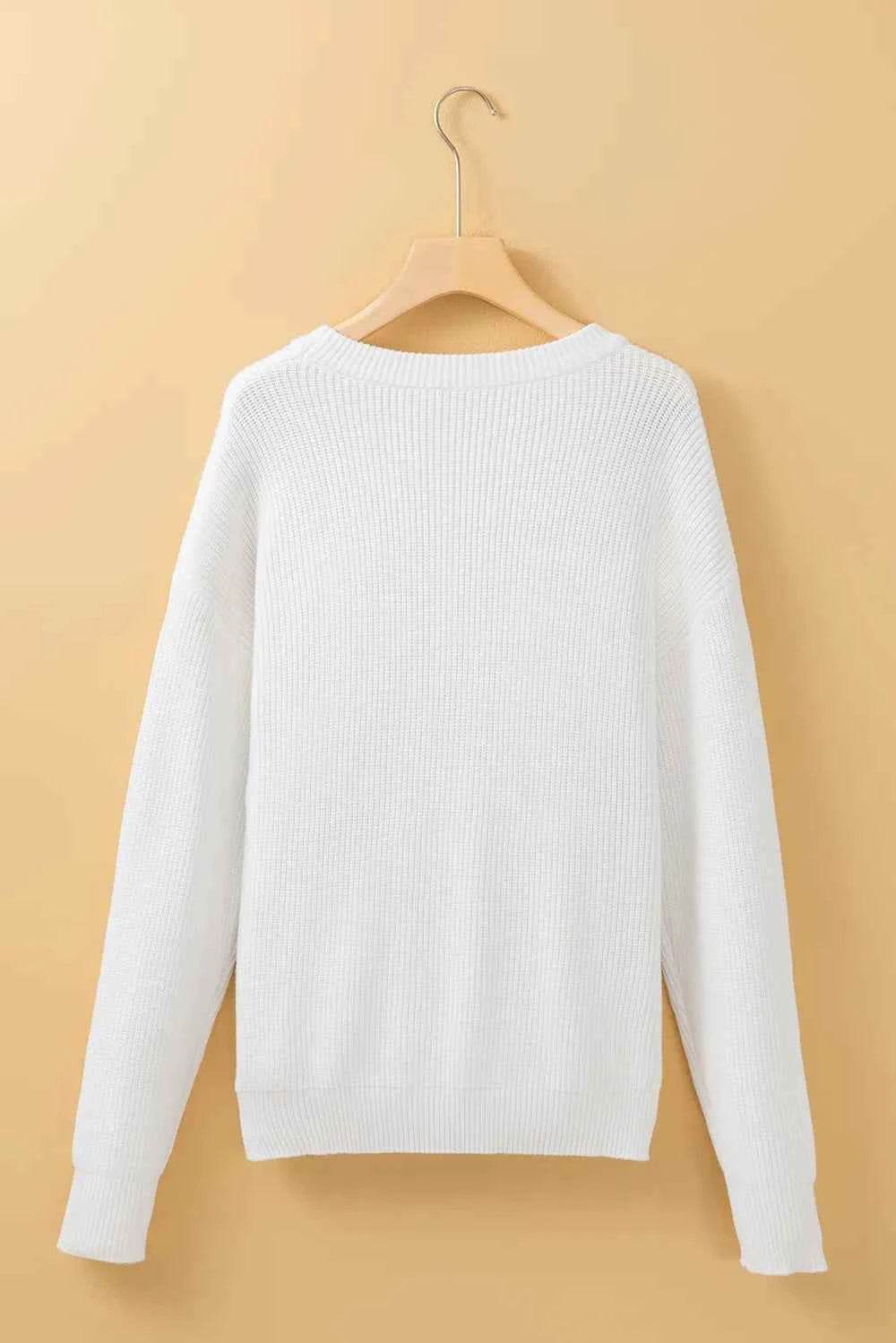 HELLO PUMPKIN Round Neck Long Sleeve Sweater Trendsi 52f2f5f5-90fe-47d1-99ca-3bc954469927-Max