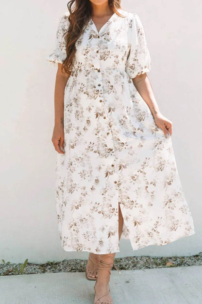 Printed Button Front Puff Sleeve Dress Trendsi 530a0f3a-493a-4205-a55a-73e259493783-Max-Origin