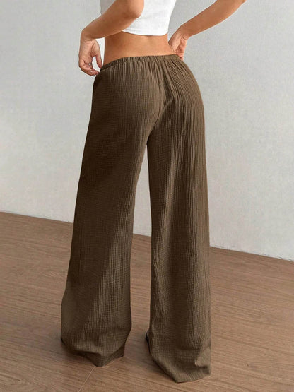 Drawstring Wide-Leg Casual Pants Trendsi 546af44da87943eb952a27863877226f-Max-Origin