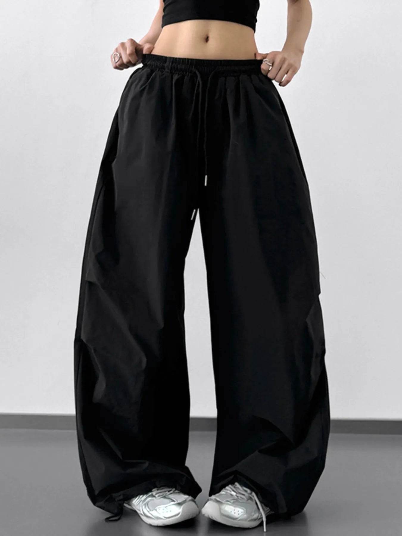 Letter Back Wide Leg Drawstring Pants Trendsi 5476dae5-b29c-46f4-a0d7-a54e4462af1c-Max-Origin