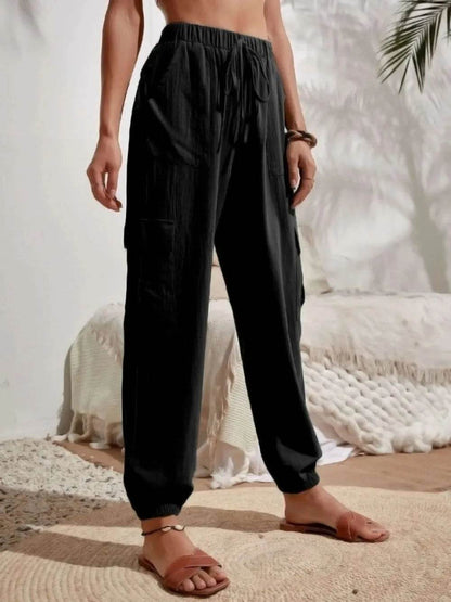 Drawstring Joggers with Cargo Pockets Trendsi 54976473-f20c-4001-8f30-c31523ccbdab-Max